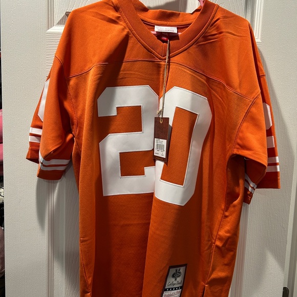 Mitchell & Ness Other - Mitchell & Ness Orange College Vault Jersey